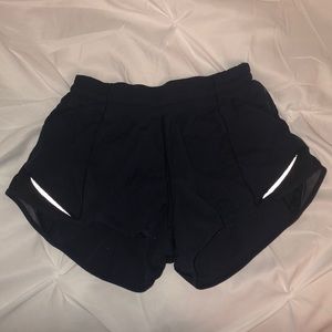 lululemon navy size 4 shorts